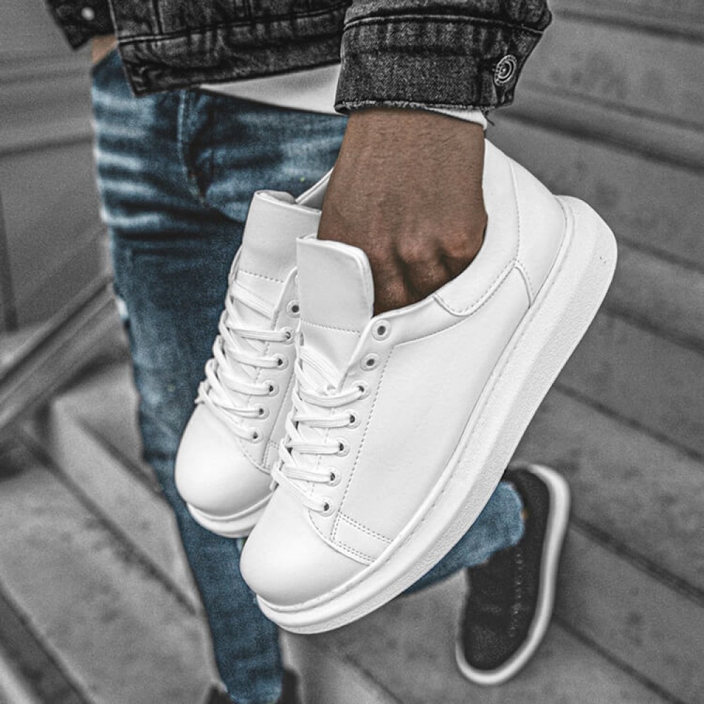 Men's Sneakers - White - Apollo