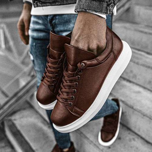 Mens Sneakers - Tan - Apollo