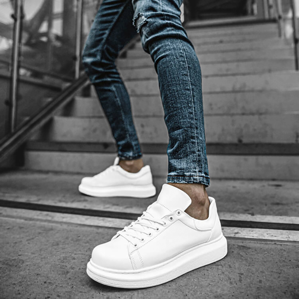 Mens Sneakers - White - Apollo