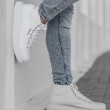 Men’s Boots - White - Enzo