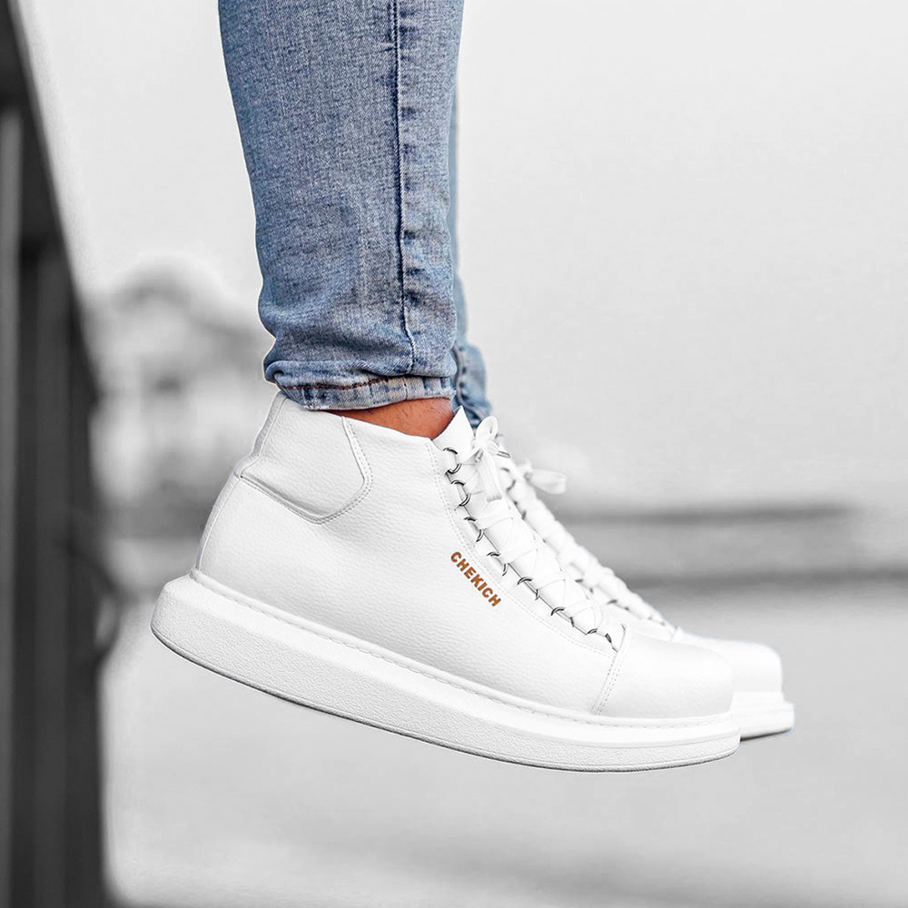 Men’s Boots - White - Enzo