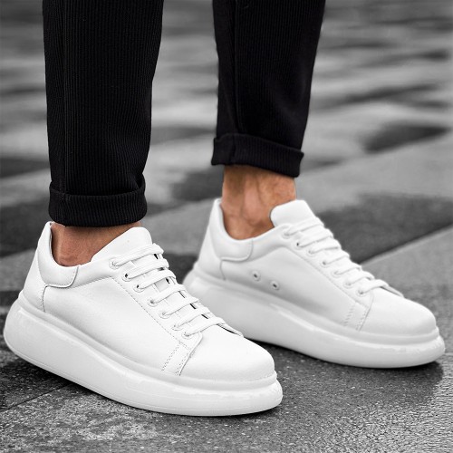 Mens Sneakers - White - 295