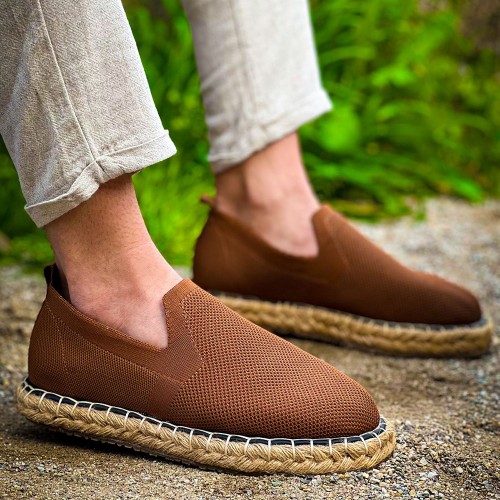 Mens Espadrilles - Brown - 305