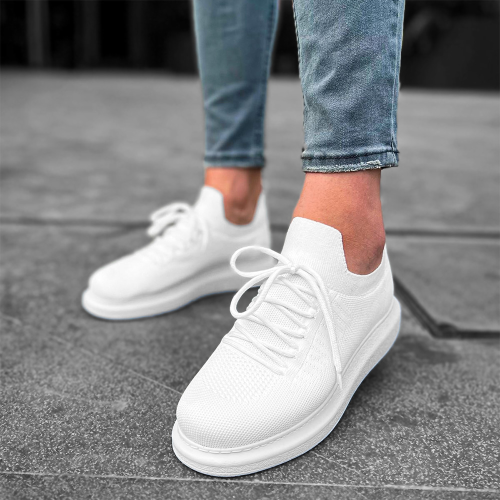 Mens Sneakers - White - 307