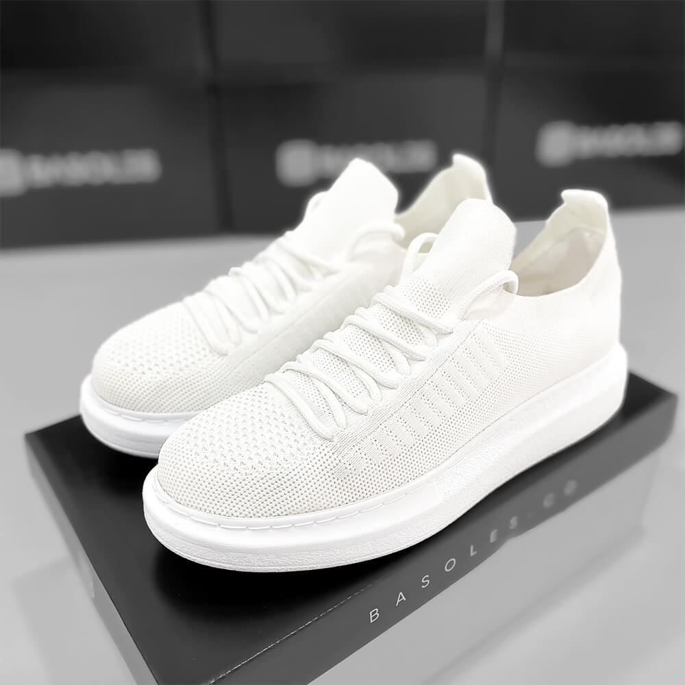 Mens Sneakers - White - 307