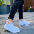 Mens Sneakers - White - 411