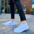 Mens Sneakers - White - 411