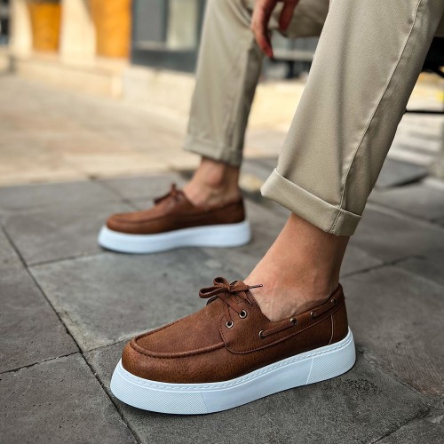 Mens Classic Shoes - Tan - 419