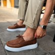 Mens Classic Shoes - Tan - 419