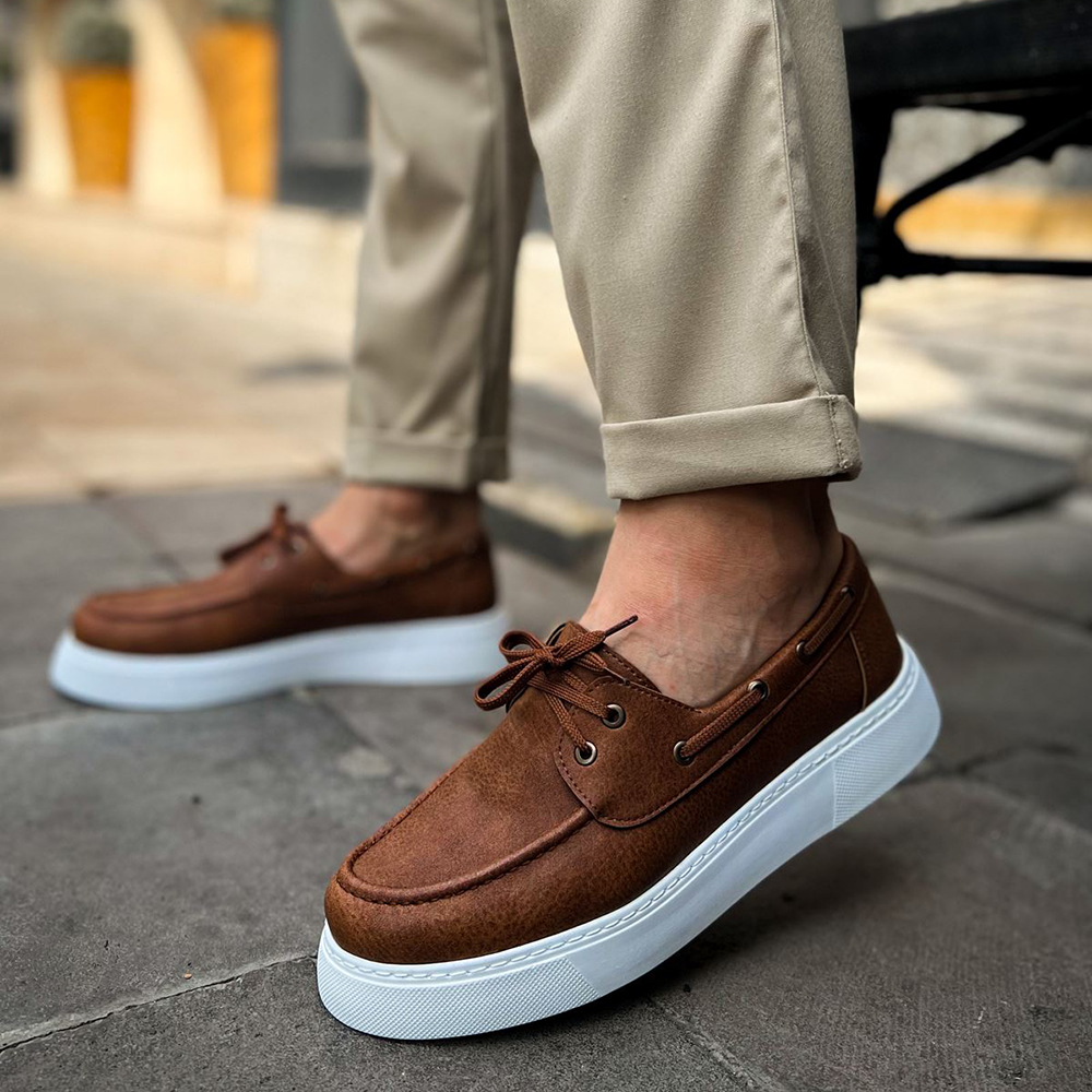 Mens Classic Shoes - Tan - 419