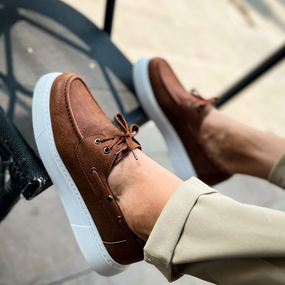 Mens Classic Shoes - Tan - 419