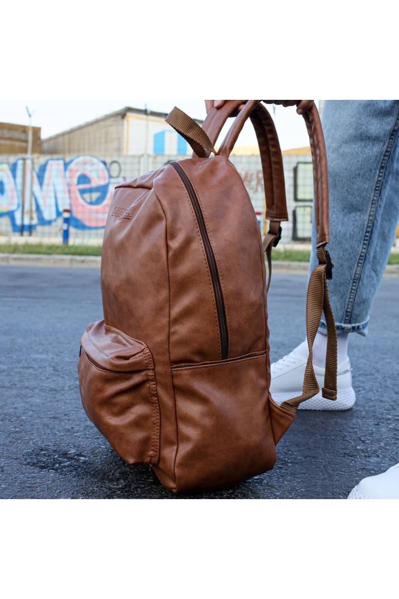 Mens Backpack - Tan - 006