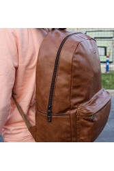 Mens Backpack - Tan - 006