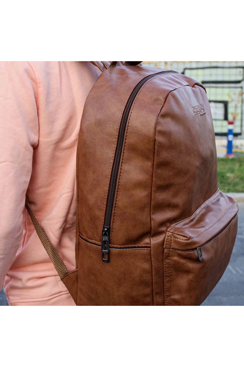 Mens Backpack - Tan - 006