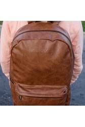 Mens Backpack - Tan - 006
