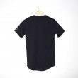 Men's T-shirt  - Black - Reverse Stitching