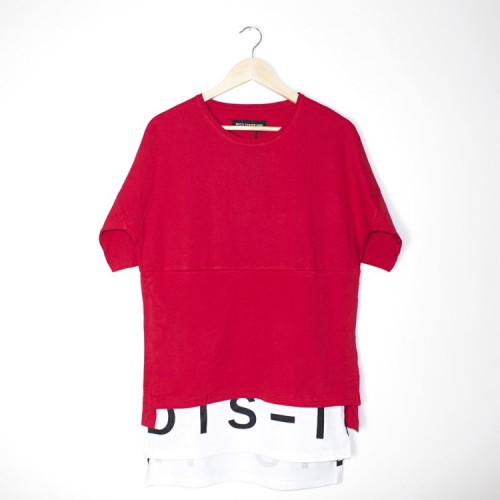 Men's Oversized T-shirt - Red