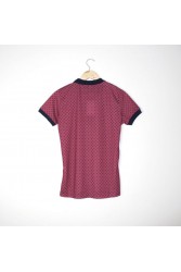 Men's Polo-Neck T-shirt - Red