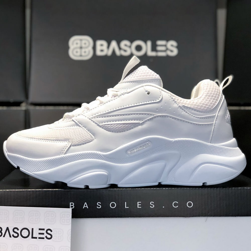 Mens Sneakers - Full White - DS.MJ1838