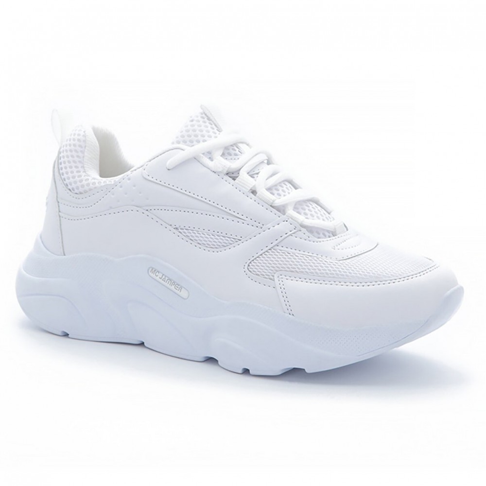 Mens Sneakers - Full White - DS.MJ1838