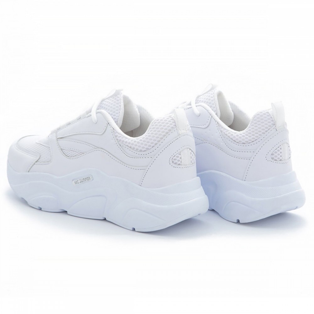 Mens Sneakers - Full White - DS.MJ1838