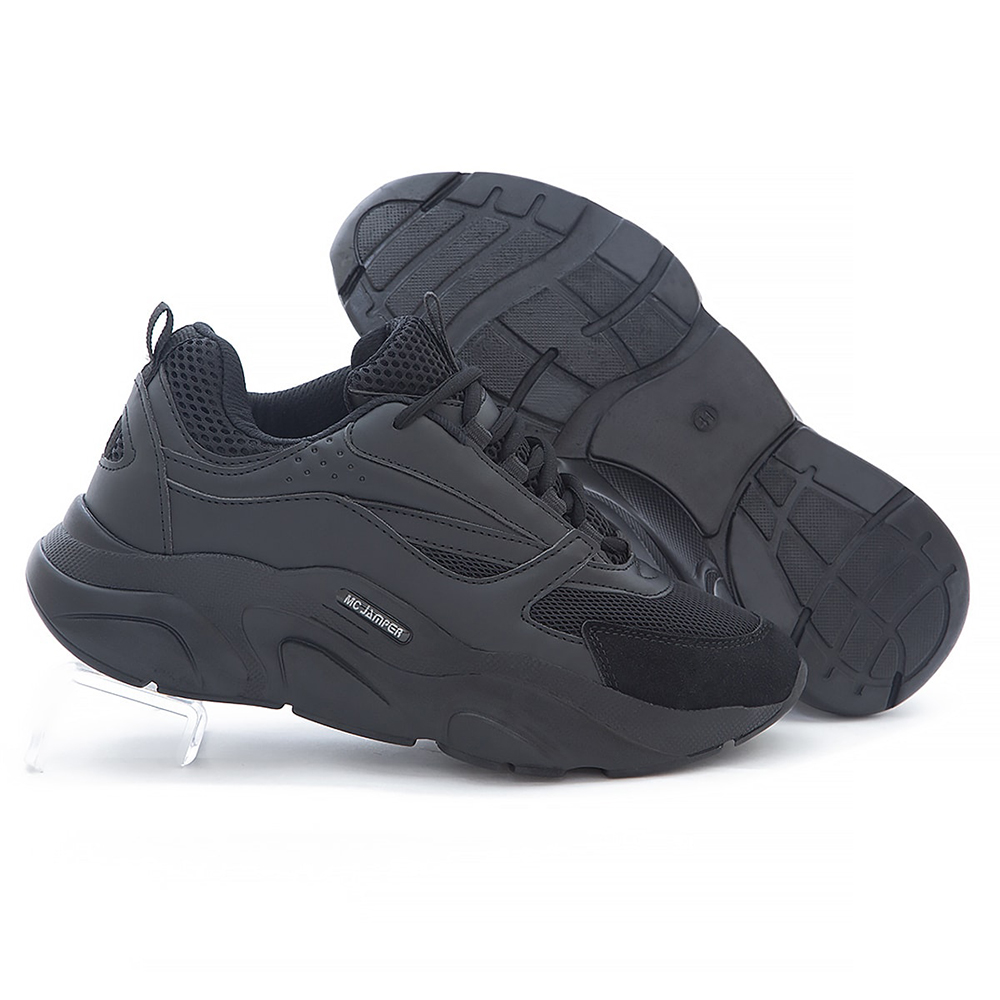 Mens Sneakers - Full Black - DS.MJ1838