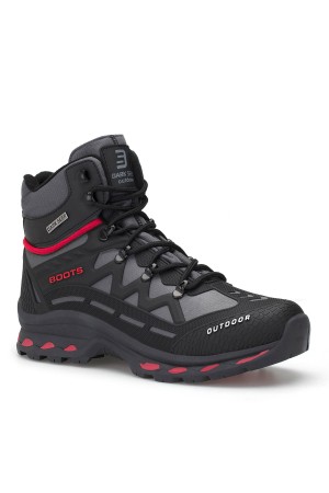 Unisex Hiking Boots - Black Gray  - DS.1821