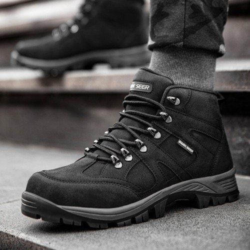 Unisex Hiking Boots - Black - DS.1839