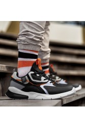 Mens Sneakers - Black White Ice - DS3.1205