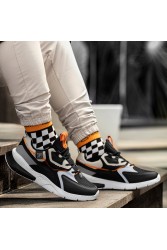 Mens Sneakers - Black White Ice - DS3.1205
