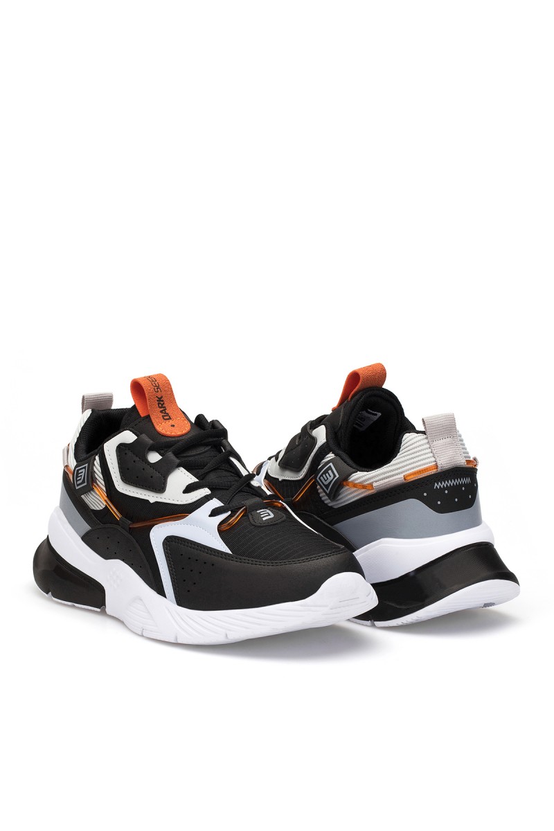 Mens Sneakers - Black White Ice - DS3.1205