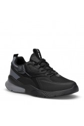 Mens Sneakers - Black Gray- DS3.1205