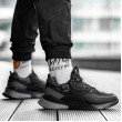 Mens Sneakers - Black Gray- DS3.1205