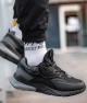 Mens Sneakers - Black Gray- DS3.1205
