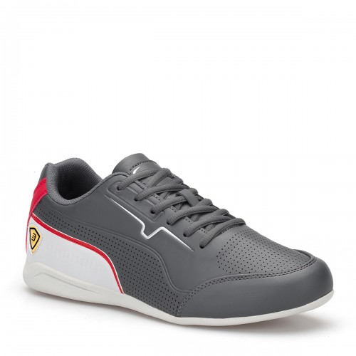 Men's Sneakers - Gray Red - DS3.1024