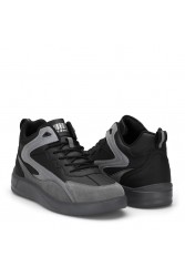 Mens High Top Sneakers - Black Gray - DS3.1204