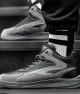 Mens High Top Sneakers - Black Gray - DS3.1204