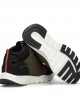 Mens High Top Sneakers - Black Khaki Orange - DS3.1258