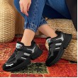 Women’s Sneakers -  Black Silver - DS3.5154