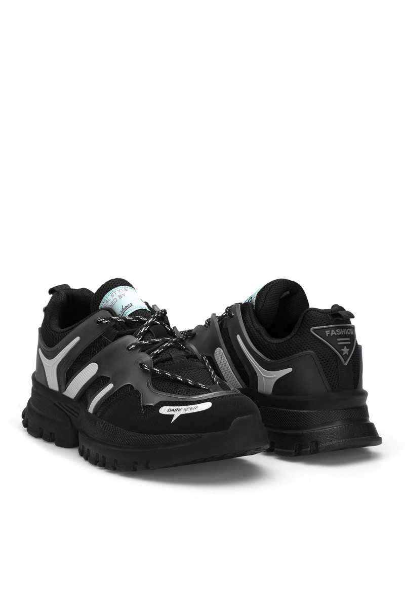 Women’s Sneakers -  Black Silver - DS3.5154