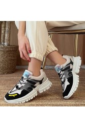 Women’s Sneakers - Beige Black - DS3.5154