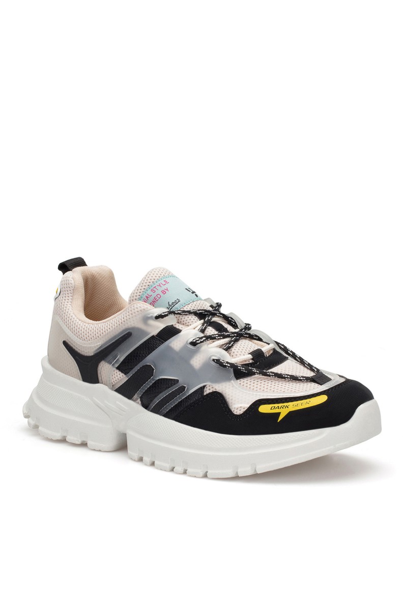 Women’s Sneakers - Beige Black - DS3.5154