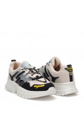 Women’s Sneakers - Beige Black - DS3.5154