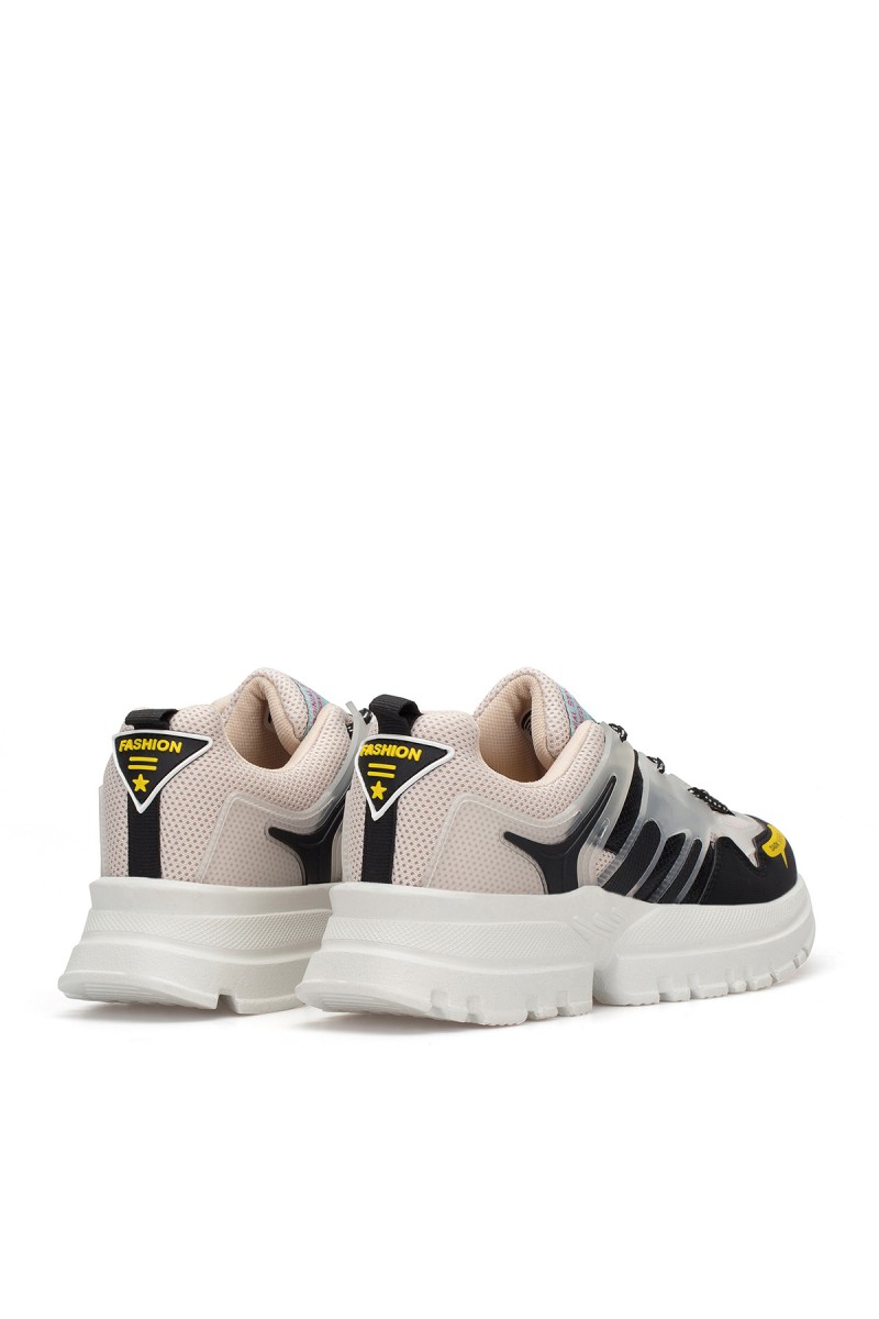 Women’s Sneakers - Beige Black - DS3.5154