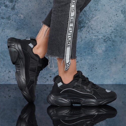Women’s Sneakers - Black - DS3.5156
