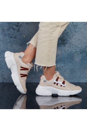 Women’s Sneakers - White Beige - DS3.5156