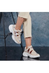 Women’s Sneakers - White Beige - DS3.5156