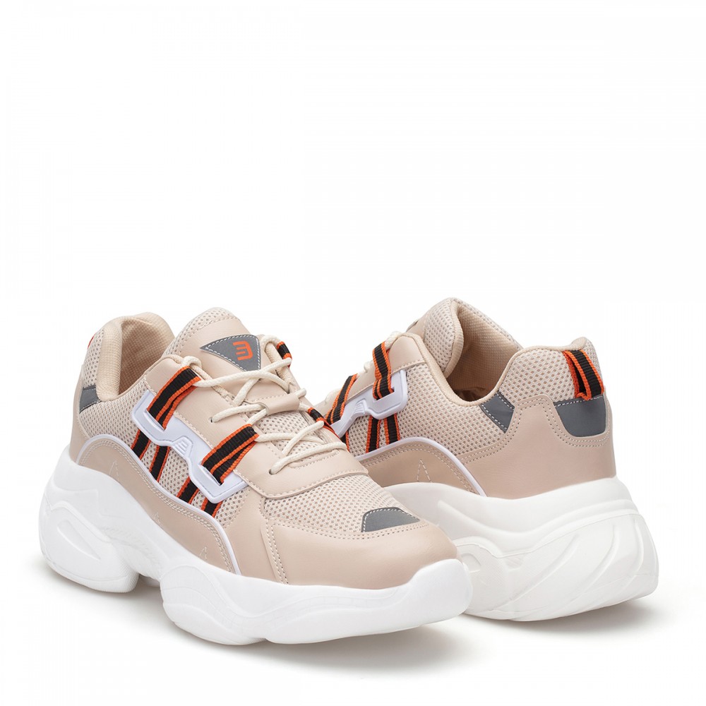 Women’s Sneakers - White Beige - DS3.5156