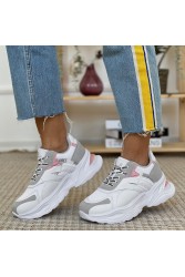 Women's Sneakers - White Gray - DS3.5181
