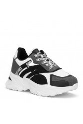 Women's Sneakers - White Black - DS3.5181